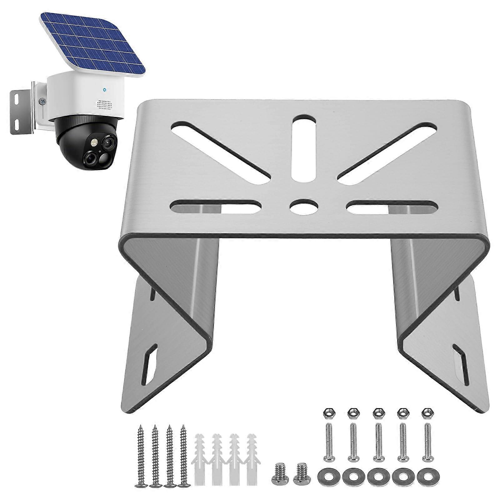 Metal Corner Mount Bracket for Security Camera, 270° Coverage Weatherproof Metal Wall Holder