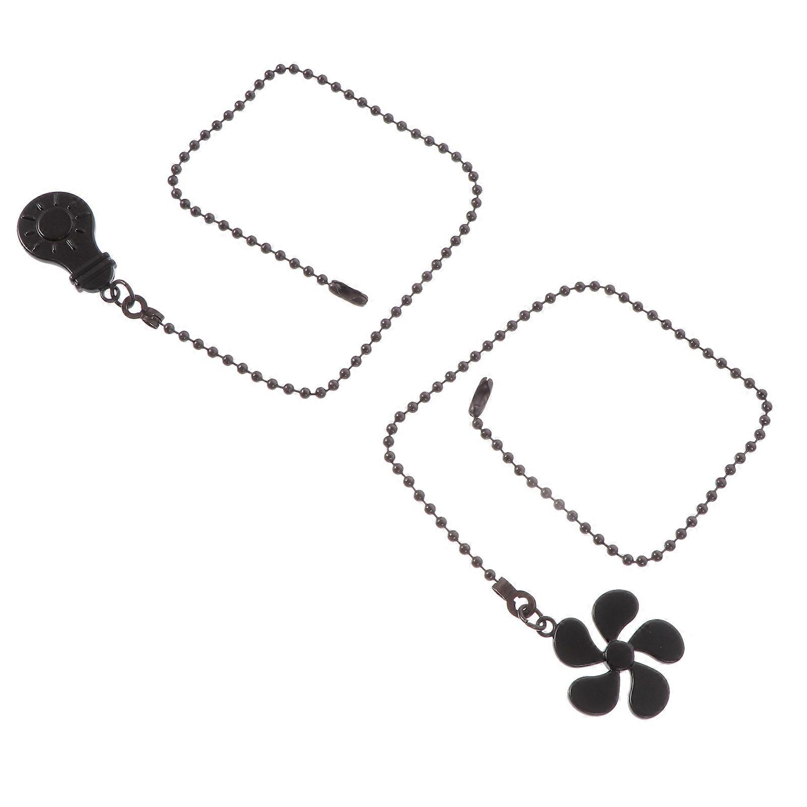 Ceiling Fan Chain Pull Pendant for 2Pcs Ceiling Light Pull Chain Extension