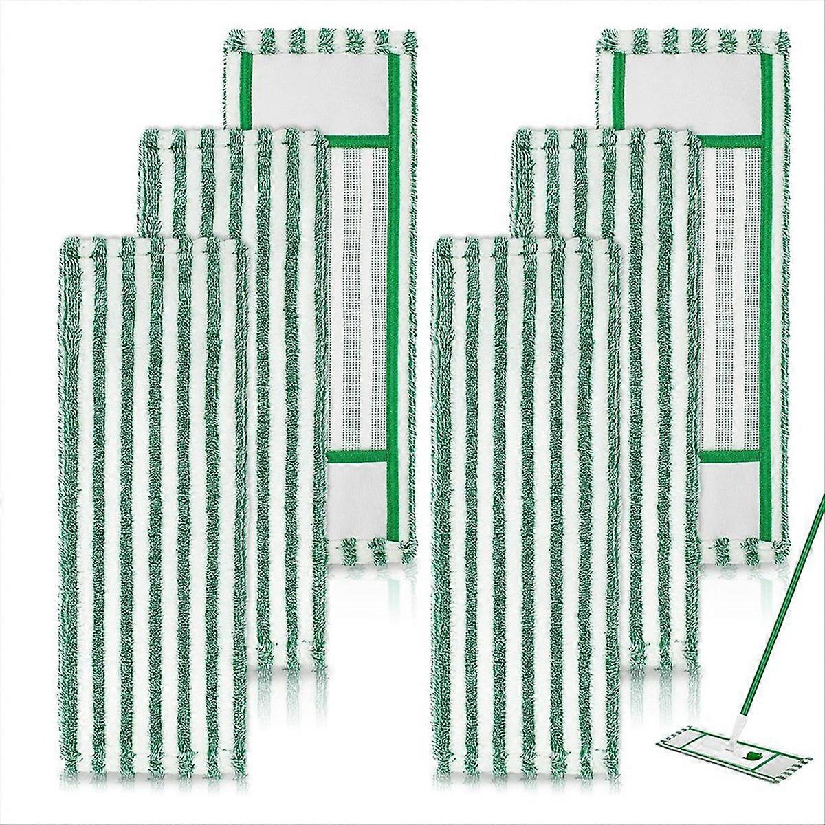 Pads Refills for Libman Wet & Dry Microfiber Mop,6 Pack Microfiber Mop Refills,Reusable Washable Dus
