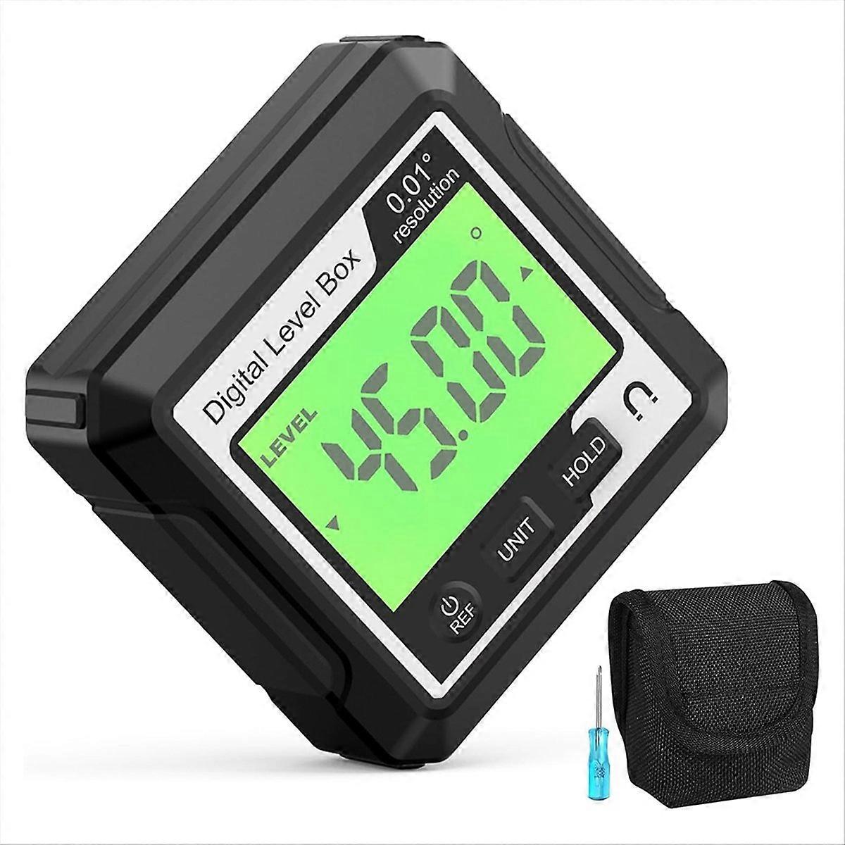Digital Level Angle Gauge Meter Magnetic Electronic Level Angle Finder Tool Protractor Inclinometer 