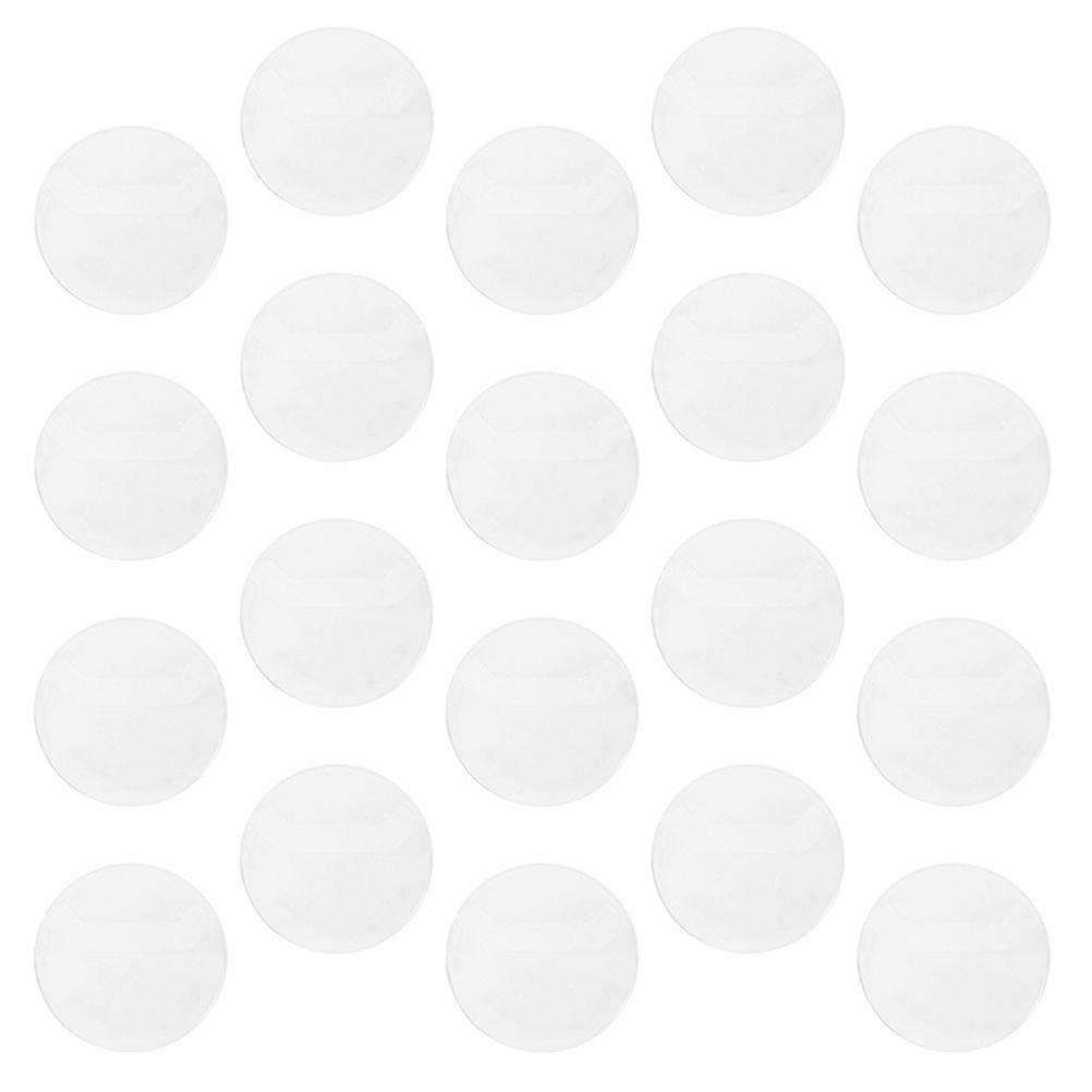Button Badge Protection Covers Reusable For Collectors 63mm 20Set