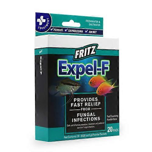 Fritz Aquatics Fritz Expel-F Anti-Fungal Medication, 1 Each/20 Count