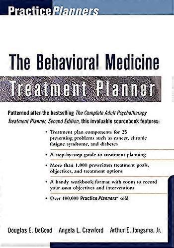 Behavioral Medicine Planner (PracticePlanners)