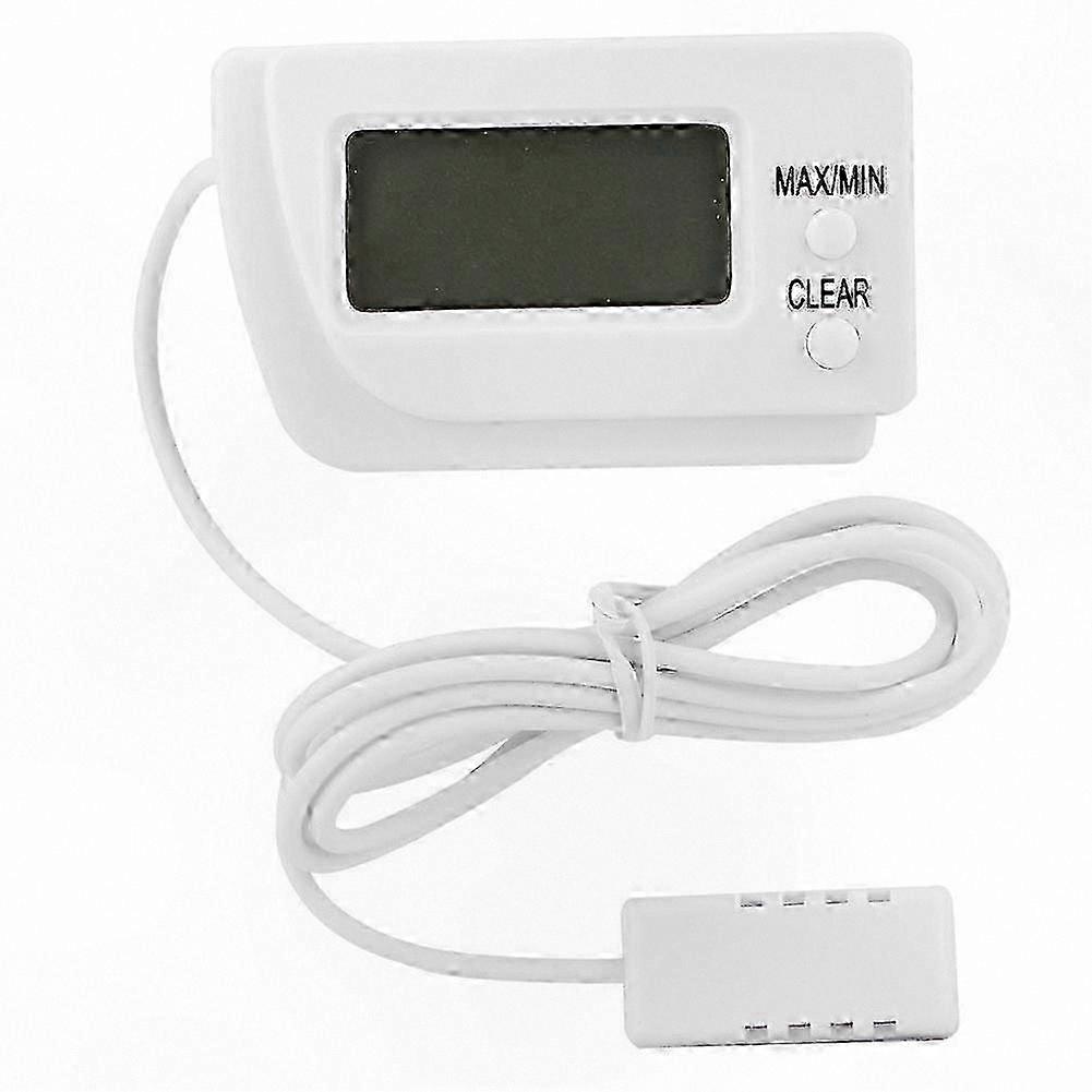LCD Display Digital Thermometer with Remote Sensor Hygrometer for Incubators
