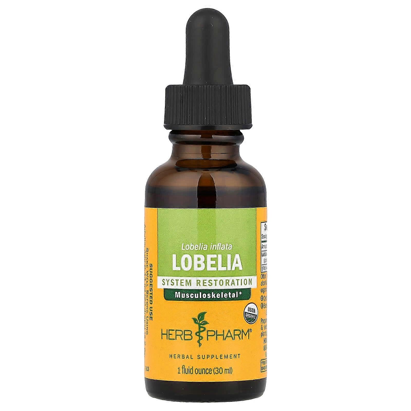 Herb Pharm, Lobelia, 1 fl oz (30 ml)