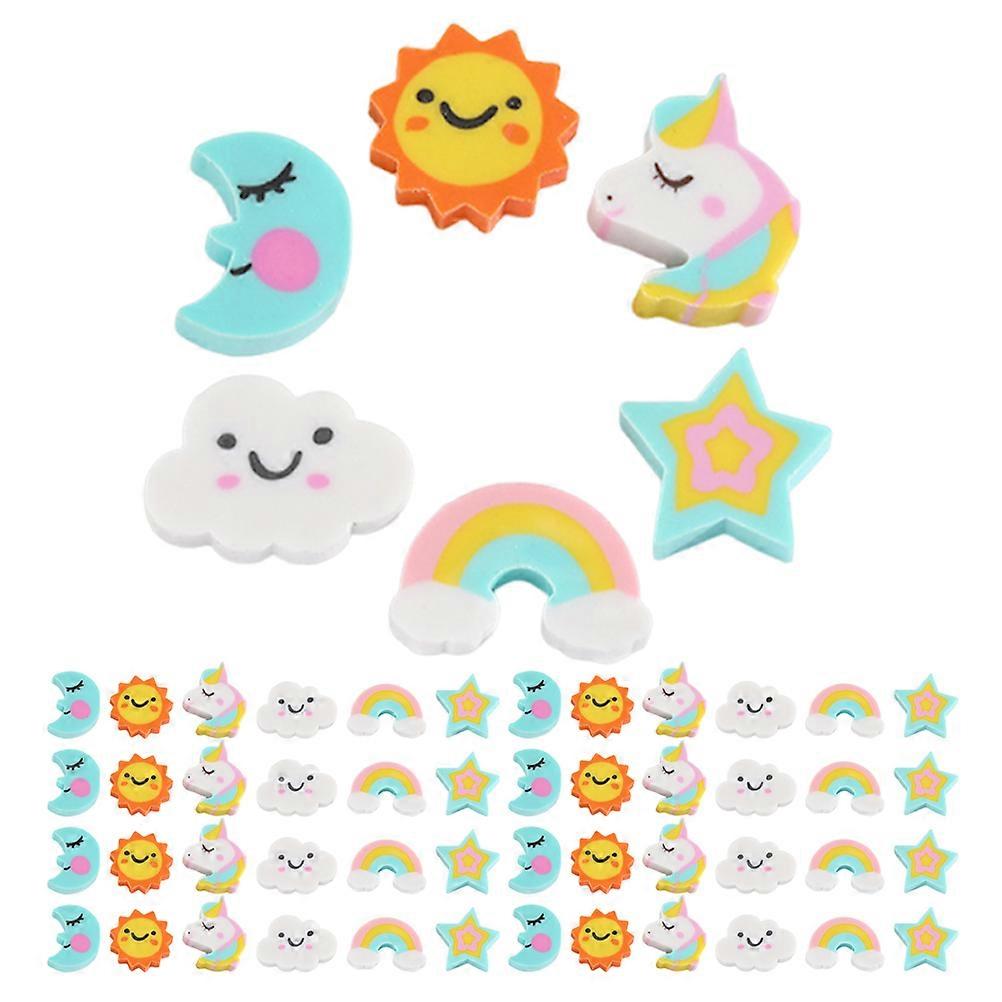 Creative Erasers Mini Erasers for School 180Pcs Assorted Shapes