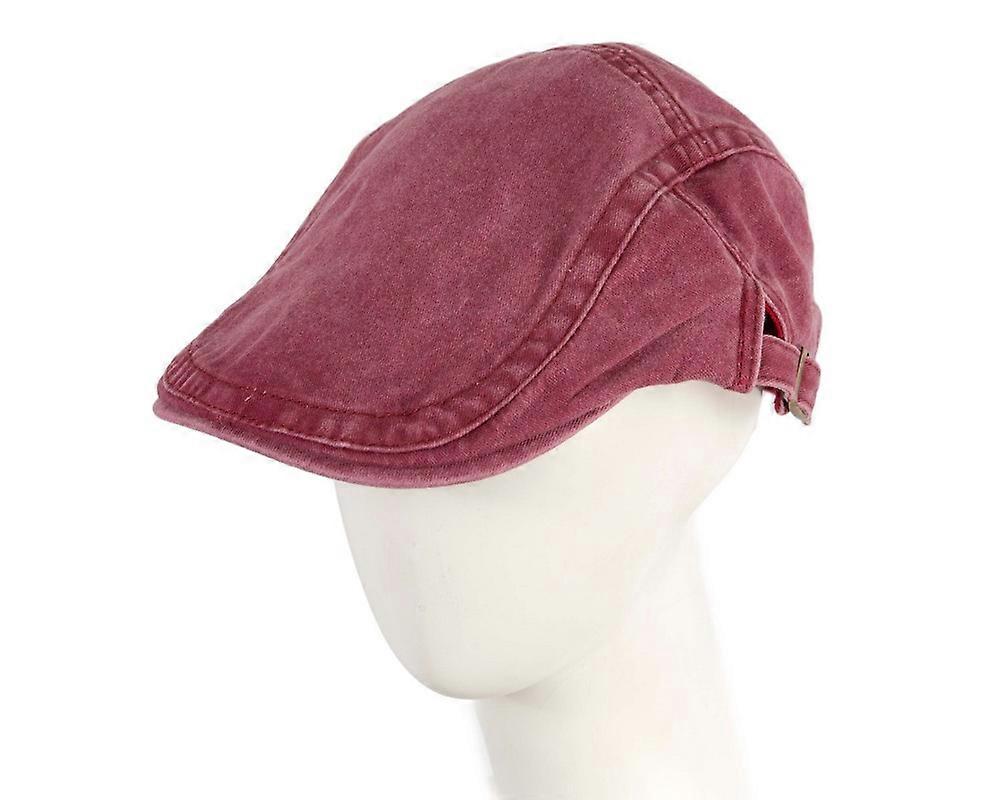 Red flat cap by Max Alexander M147R