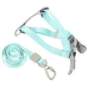 Conjunto de arnés y correa ajustables para perros, 3 piezas, para entrenamiento y paseo de cachorros.
