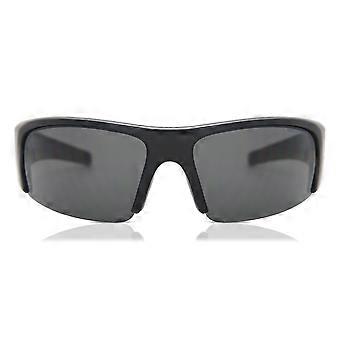 Nike DIVERGE EV0325 002 Halvbågade Svarta Unisex Wraparound Solglasögon UV3 Original