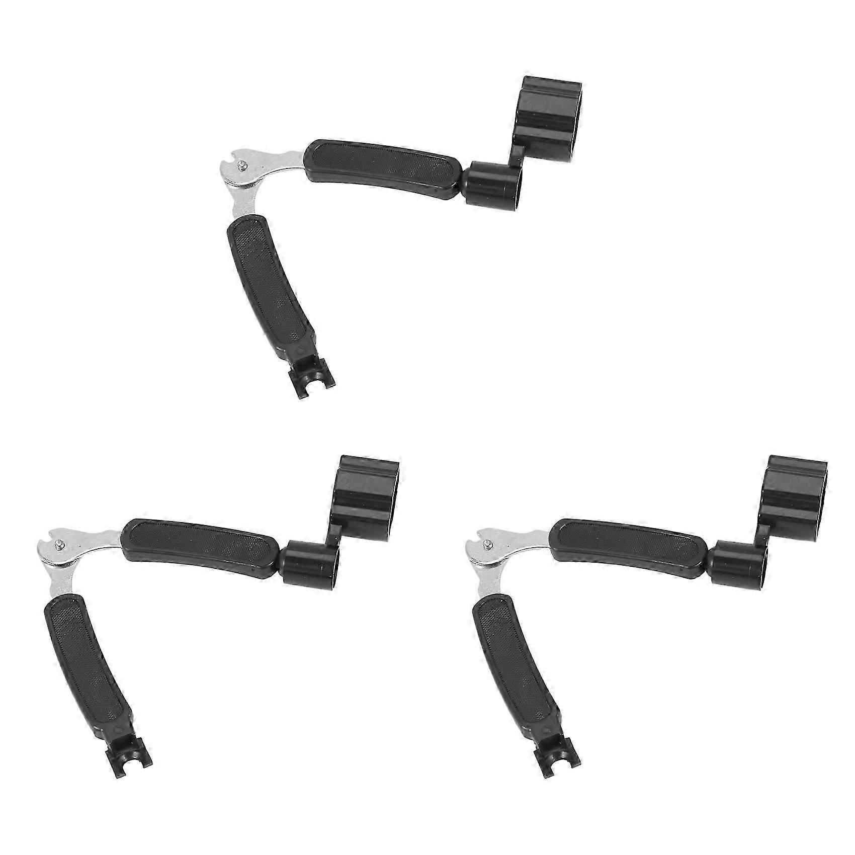 3X Black 3 in 1 Multifunction Guitar String Winder String Cutter Pin Puller
