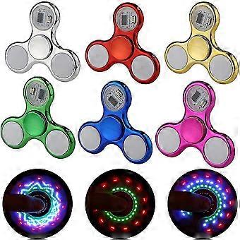 Kit com 6 spinners de LED para alívio da ansiedade e do TDAH