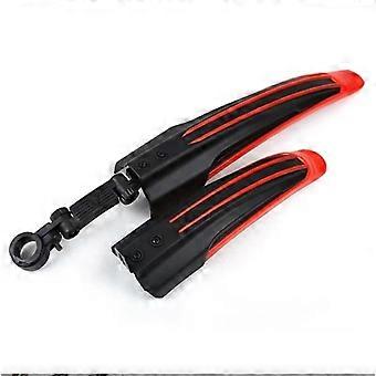 Bicycle Fender Fit for 20/22/24/26 Inch, Universal Full Coverage Thicken Widen Adjustable Front and Rear Fender, Mountain Bike Fender Set, MTB Road Bi