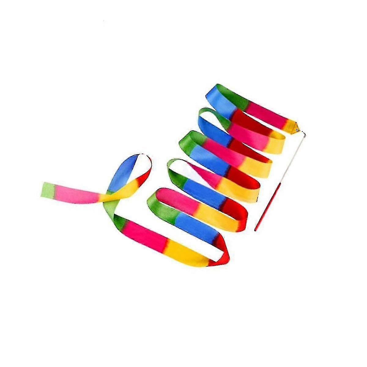 Dance Ribbon, Colored Rhythmic Gymnastics Stick--