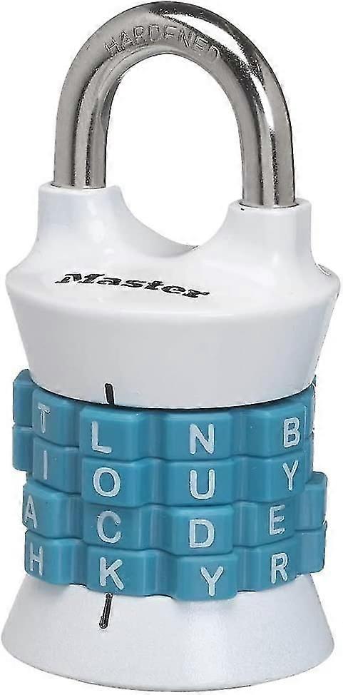 Resettable Vertical Locking Word Combination Padlock
