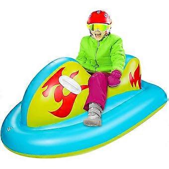 Snow Tube, Inflatable Snow Sled for Kids and Adults, Heavy Duty Snow Tube Made by Thickening Material of 0.6mm,Snow Toys for Kids Outdoor