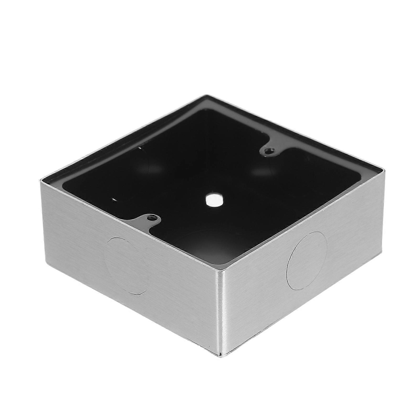 86 Type Switch Socket Box Wall Socket for Home Stainless Steel