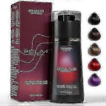 Instant Hair Dye Shampoo from Polar - Natural Ingredients, Great for White Hair Coverage for All Genders