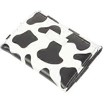 Mini Cash Wallet PU Wallet for Storage Use 1Pcs Cartoon Cow Pattern