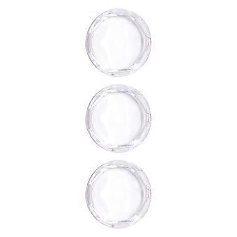 Transparent Eyelash Case False Eyelash Storage Box for Storage Use 3Pcs