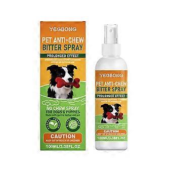 Yegbong Pet Anti-Chewing Bitter-Smelling Spray, Pet Behavior Guidance Repellent For Furniture, Garden, And Anti-Scratching Spray