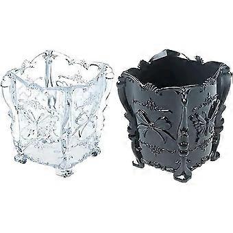 Makeup Storage Brush Holder, 2 Pcs Makeup Brush Holder Organizer