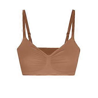 Sports Bras compatible with Women Wireless Soft Workout Bra Full Coverage Push Up Bralettes Seamless Crop Cami Yoga