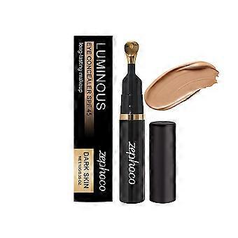 Zephoco oogconcealer voor de donkere huid, lichtgevoelig, dagelijkse matte, natuurlijke, anti-wrijf- en make-upbestendige oogconcealer.