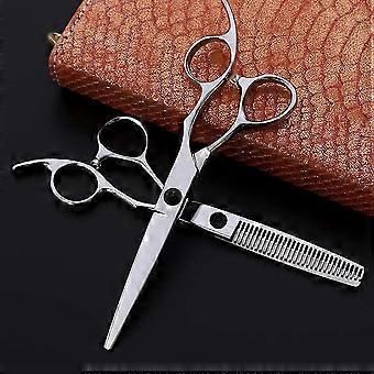 6.0 Inch Stainless Steel Professional Hair Cutting Scissors with UltraSharp Blades for Salon and Home