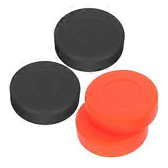 4 st ishockeypuckar professionell hockeypuck rund ishockey sportpuck ishockey tävlingspuck
