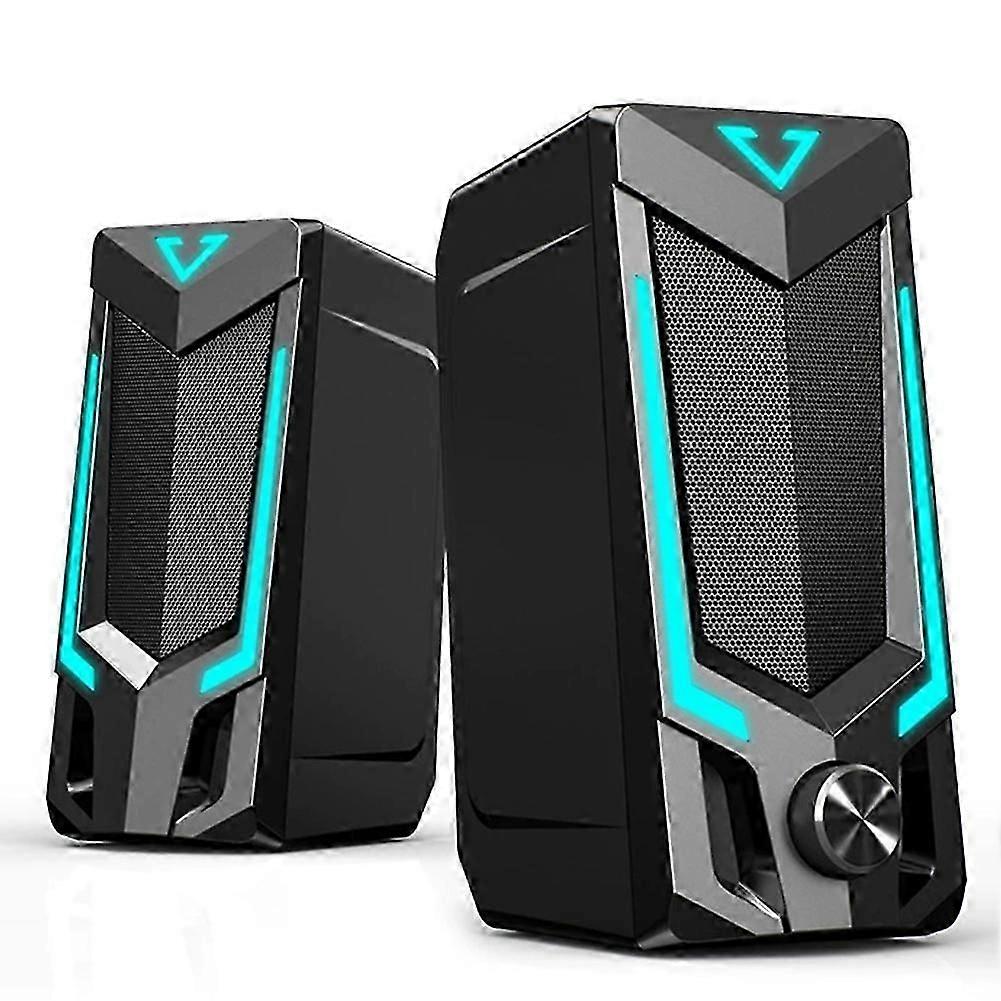 Bluetooth RGB Computer Speaker, Desktop Computer Speaker