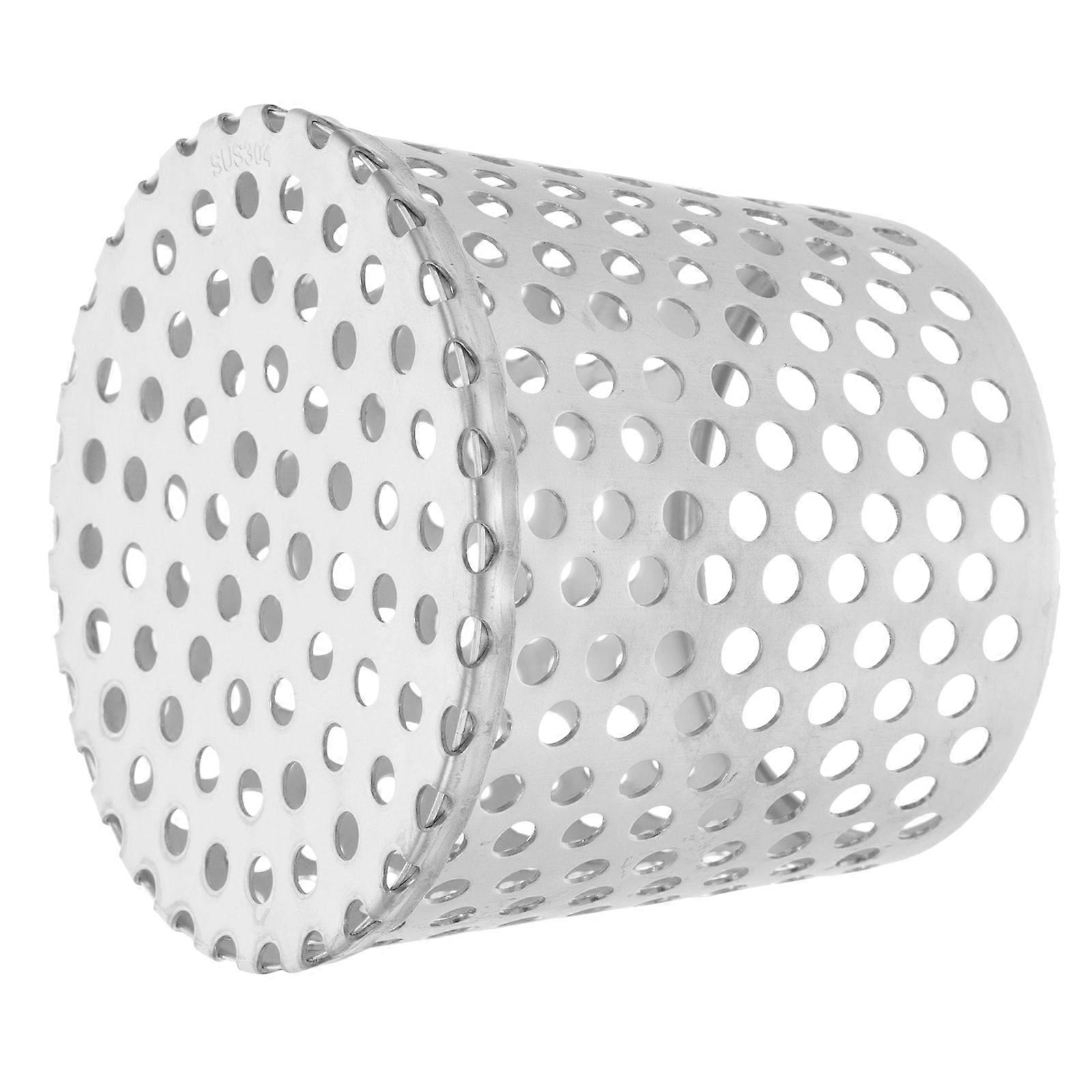 Silver Downspout Guard for Gutter Drain Stainless Filter
