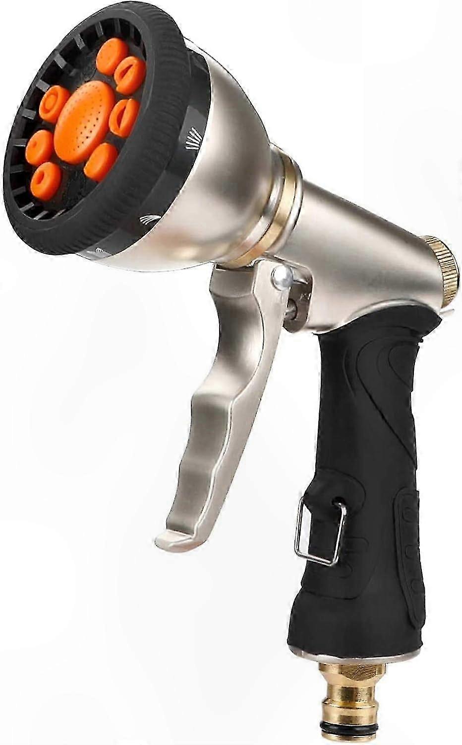 Metal Water Sprayer with 9 Adjustable Spray Patterns