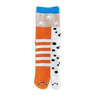 Comfortable Deep-sea Animals Funny Fish Tube Socks Whale Shark Toe Mid Calf Sock Flower Eel Stripe Dot Toe Separator Socks Gift