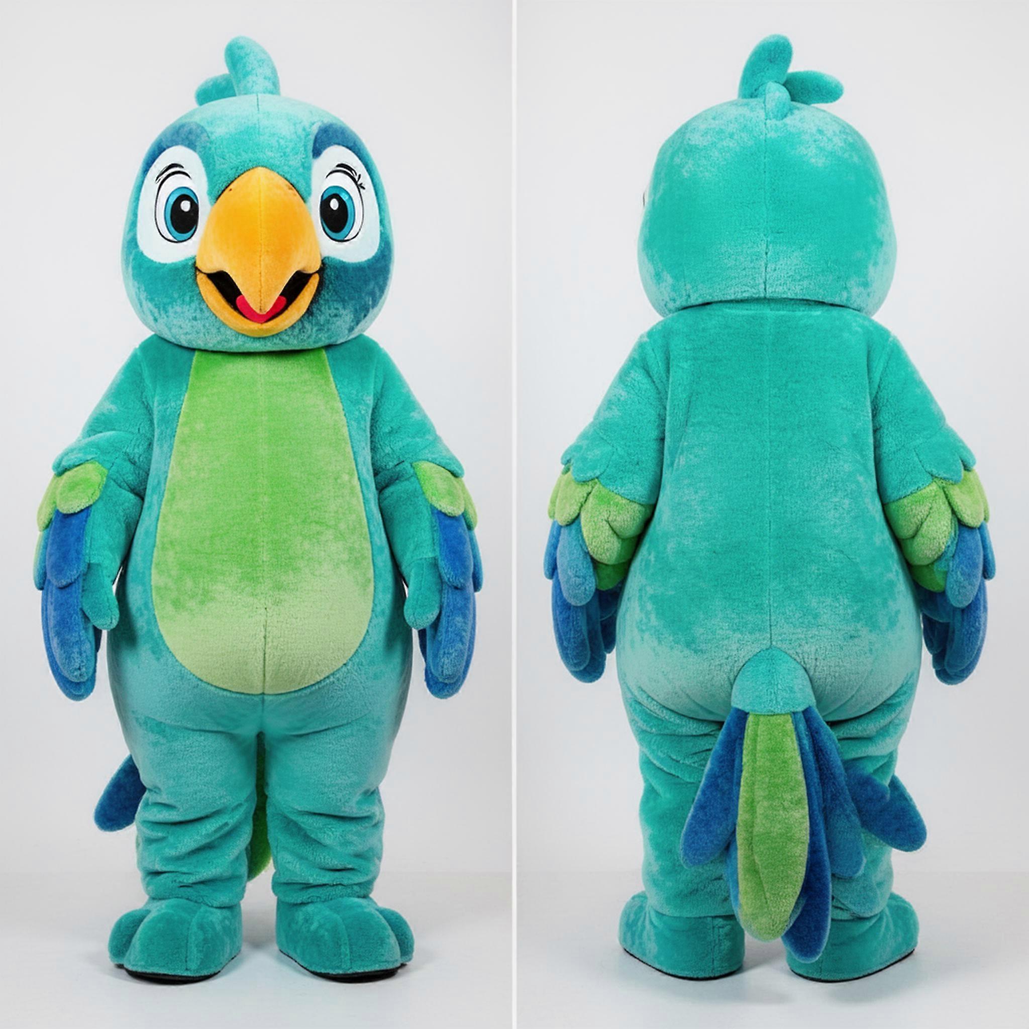 MASTICOT Turquoise Vibrant Macaw Mascot