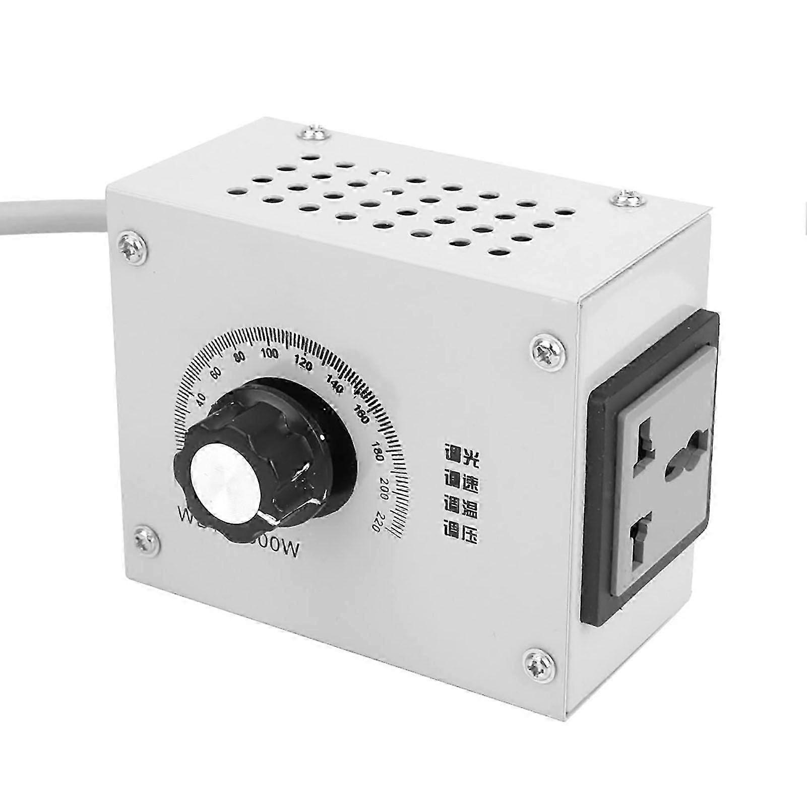 220VAC High Power Controller Motor Speed Dimmer Variable Voltage Controller AU Plug