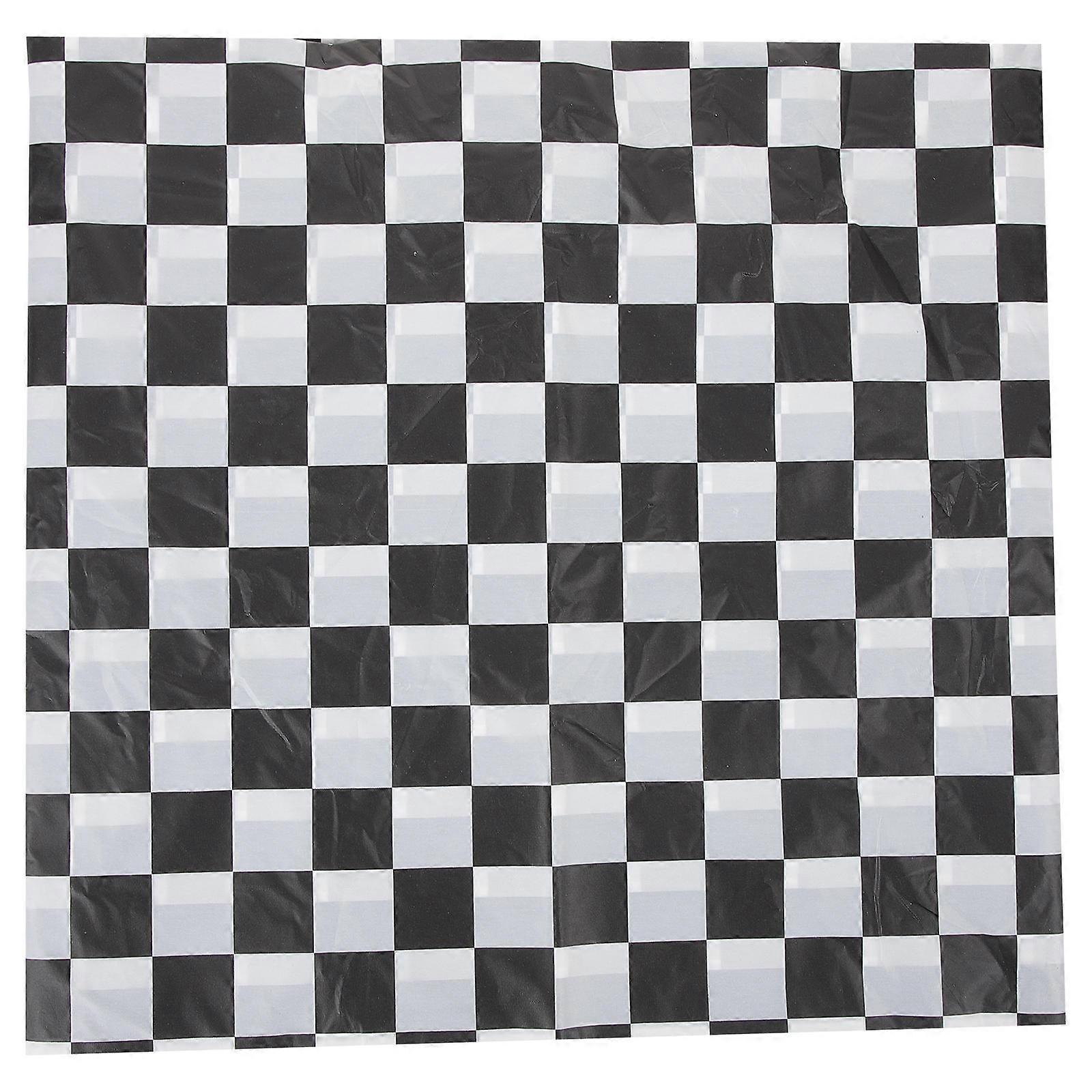 Waterproof Table Cover Checkered Pattern for Table Use Elegant Oil-Proof