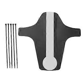 Bike Mudguard Flexible Bendable Lightweight Portable Small PP Bicycle Back Fender for Mountain Bike Road Bike Black