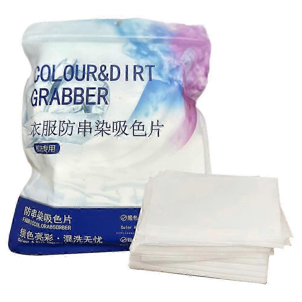 Colour & Dirt Grabber,Polyester Color-Guard Laundry Sheets-100Sheets