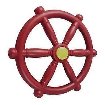 30cm Red Pirate Play Steering Wheel