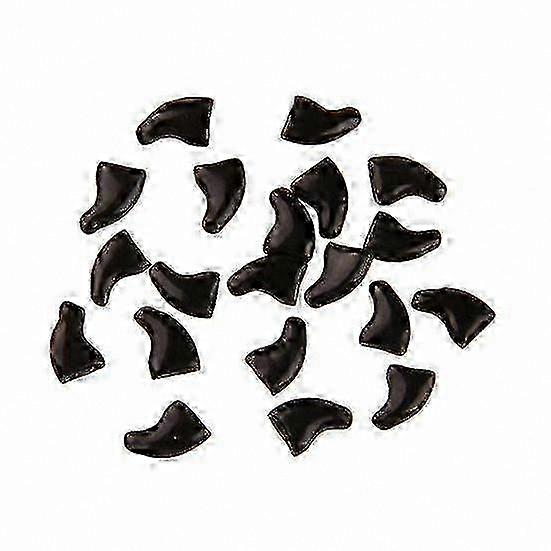 20-Piece Soft Rubber Pet Nail Caps
