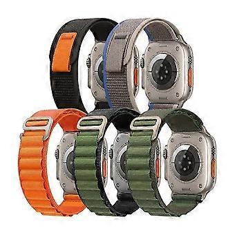 5 Pack Band Rem Til Ultra Band 49mm 45mm 44mm 42mm , Trail Loop Nylon Sport Band Til Series 8 7