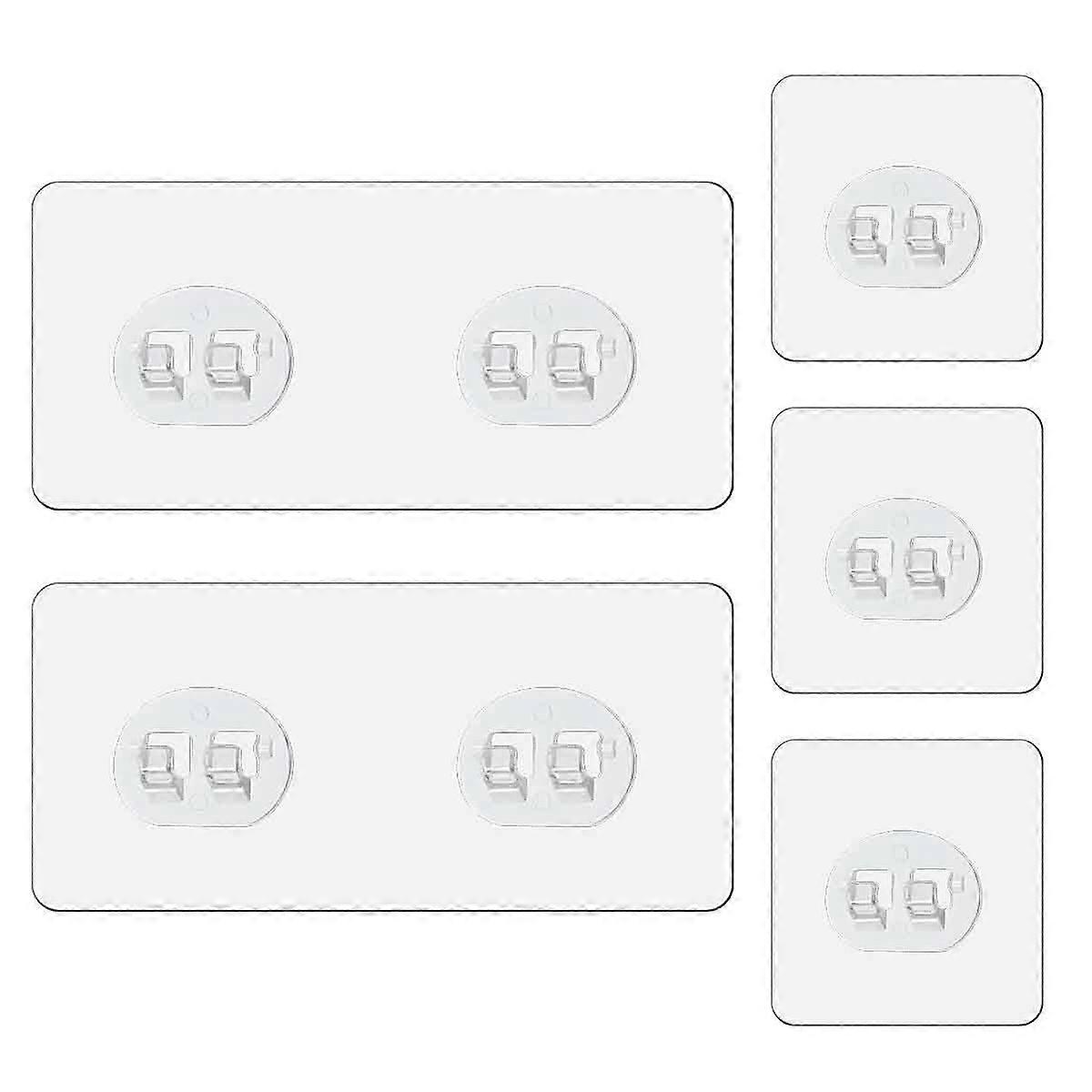 Adhesive Shower Caddy, Premium PC, Smooth-Surface Compatible