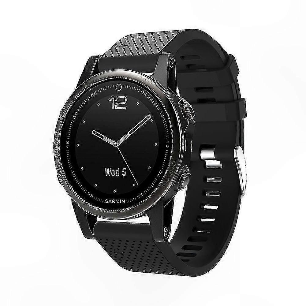 Silicone Armband compatible with GPS Smartwatch-Compatible Devices