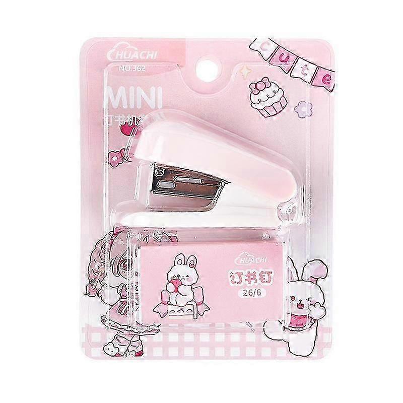 Portable Mini Stapler, One-Finger Operation for School and Office Documents