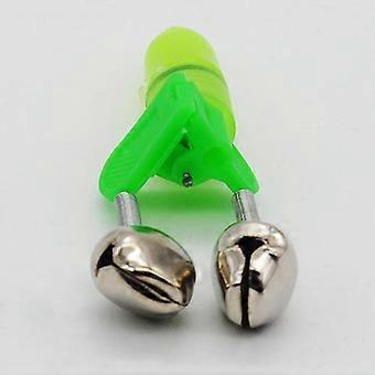 3Pcs LED Fishing Alarms with Twin Bells - Night Light Bite Indicators for Rod Tips and Multi-Environment Angling Accessories