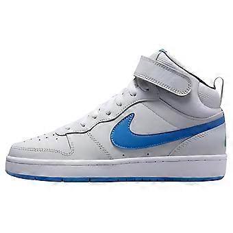 Nike Court Borough Mid 2 'Grey Light Blue' GS CD7782012