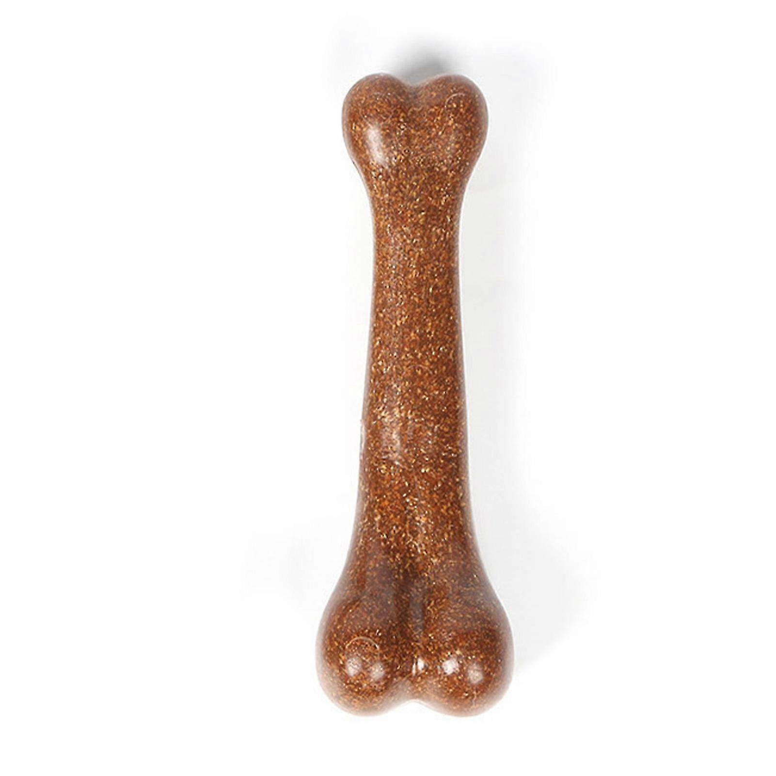 Simulation Interactive Dog Chew Toy Bone Shape Beef Scent Tear Resistant Durable