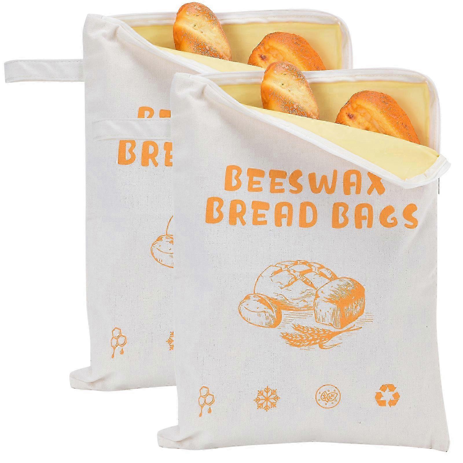 Breathable Coated Bread Bag 33x43cm
