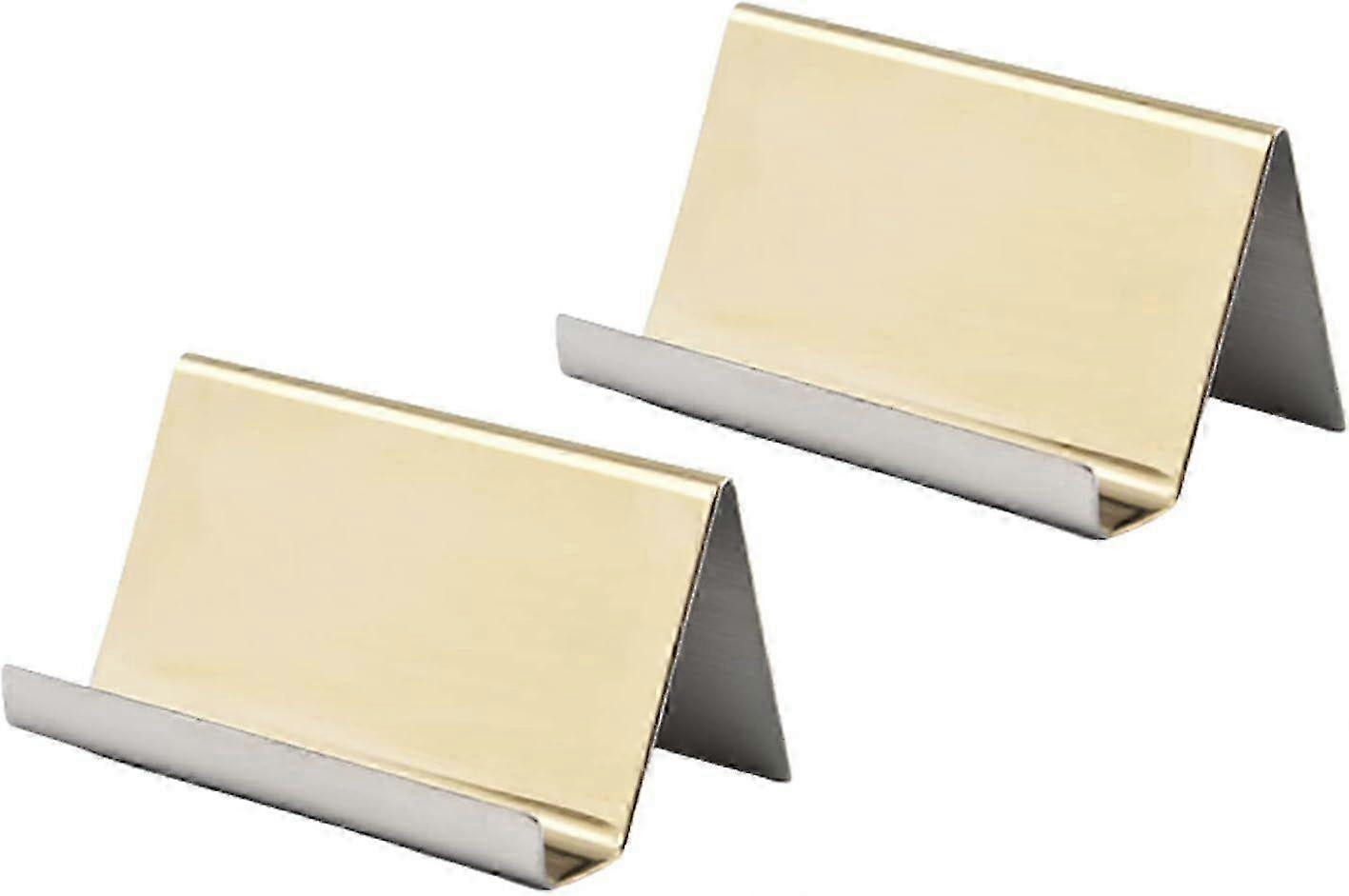 Compact Stainless Steel Card Holders