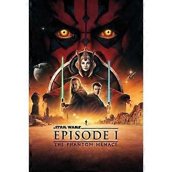 Star Wars Episode 1 The Phantom Menace 25th Anniversary Movie Jigsaw Puzzle FOO1302
